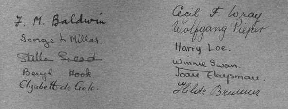 Chris-aiders - signatures