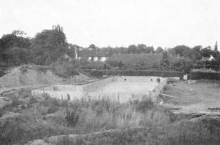 The shell completed, Summer 1963.