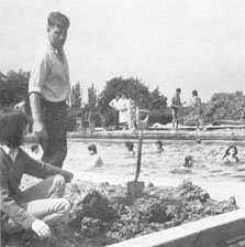 Swimming, Summer 1964