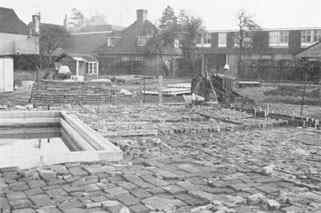 Rubble on the surrounds, Spring 1965
